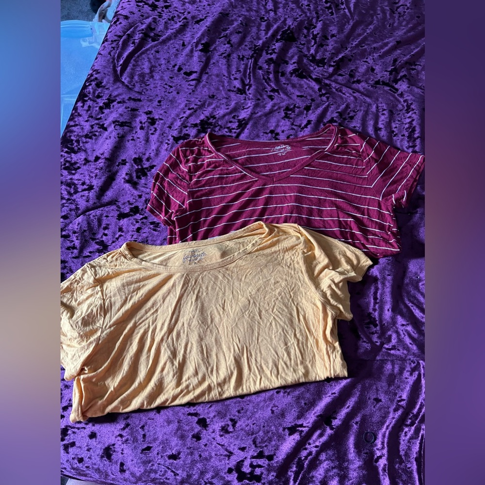 set of relaxed tees